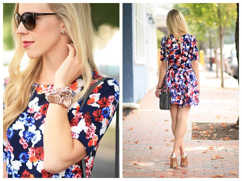 express floral top