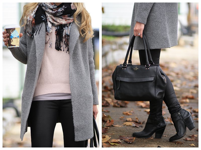 black leather ankle boots, black leather leggings, leather legging