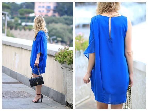 { Marechiaro: Grecian-style dress, Statement necklace & Stiletto ...