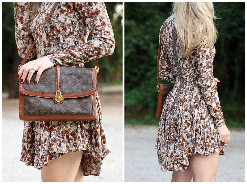 louis vuitton lockme II and floral dress - Boho Style File