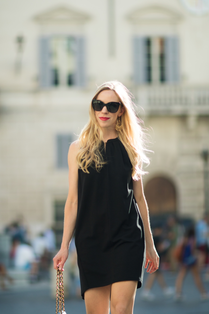 All Black Designer Street Style w/ Adidas Cap, Chanel Sunglasses