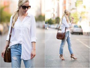 Bond distressed boyfriend jeans 