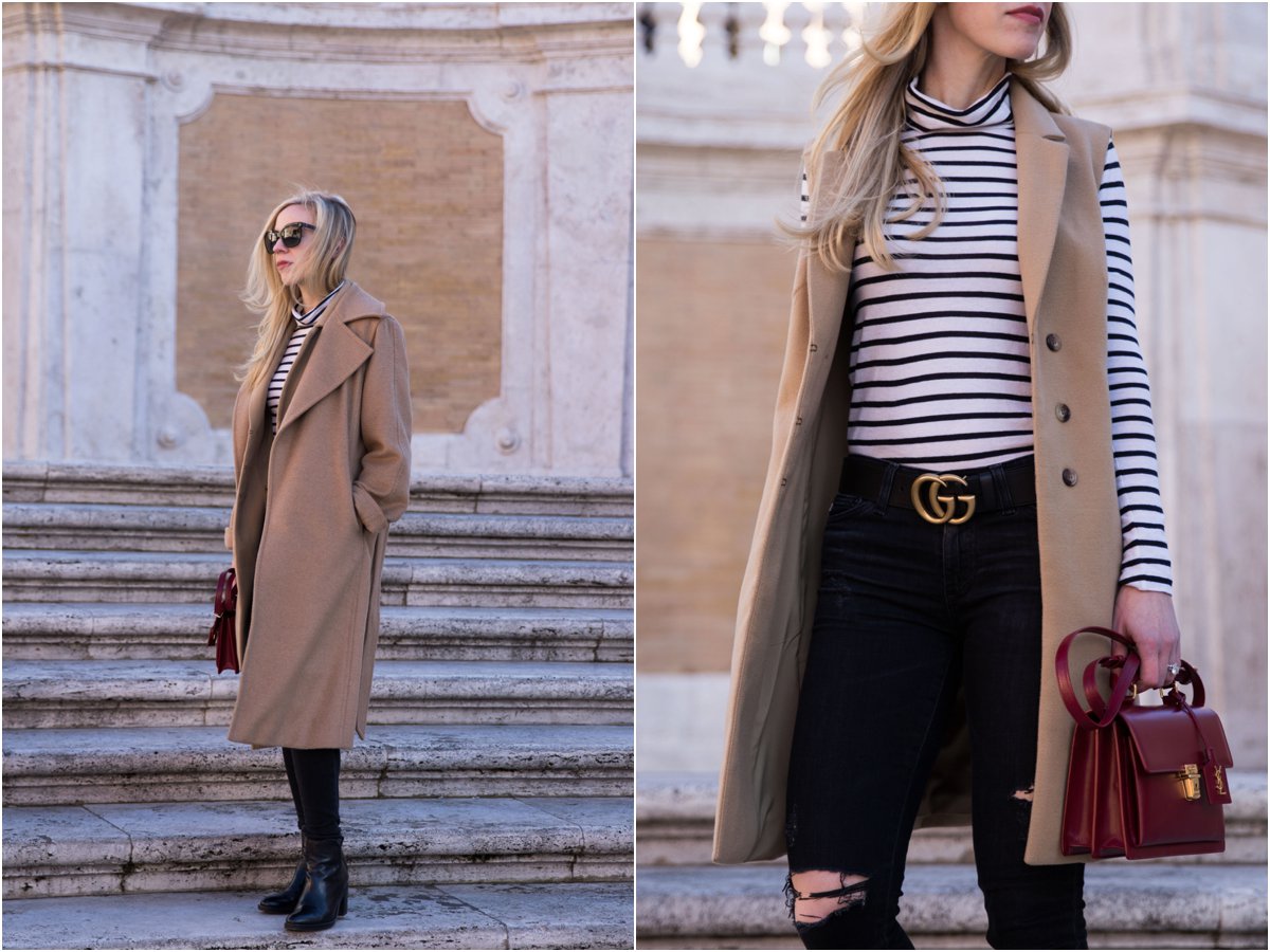 fashion-blogger-wearing-max-mara-manuela-camel-coat-louis-vuitton-monogram-scarf-and-cropped-jeans-stuart-weitzman-hitimes-bordeaux-suede-boots  - Meagan's Moda