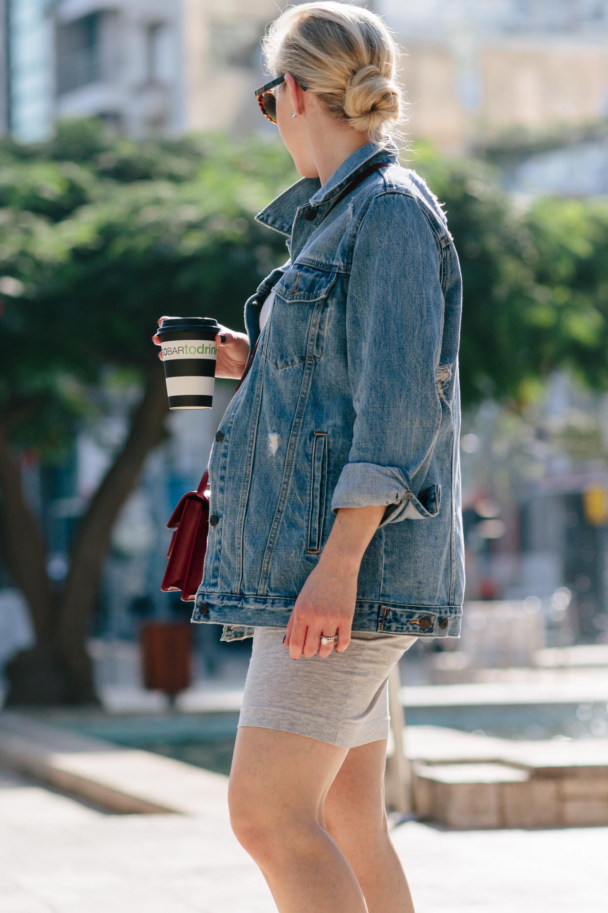 Influencer Oversized Denim Jacket