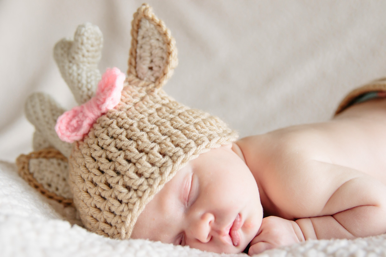 newborn baby girl deer outfit