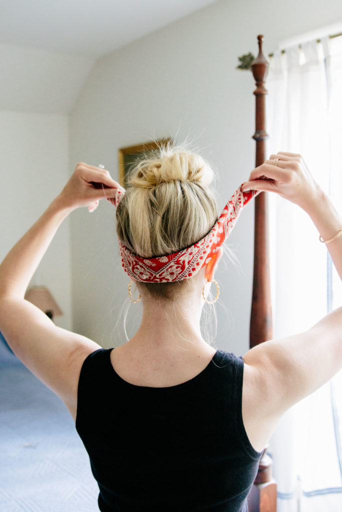 How to Wear a Scarf as a Headband in 6 Easy Steps – Meagan's Moda
