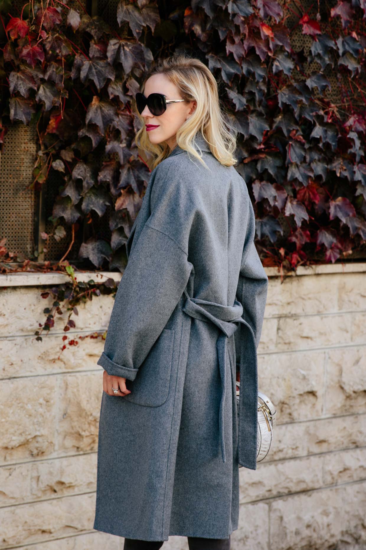 derefter dom Ulempe Mango oversized wrap coat for winter, best designer dupe wrap coats -  Meagan's Moda