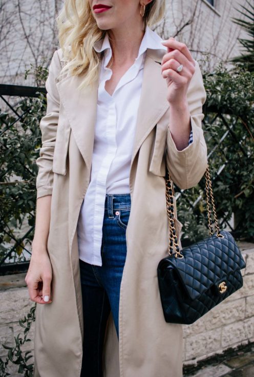 Four Ways to Wear a White Button Down This Spring - Meagan's Moda