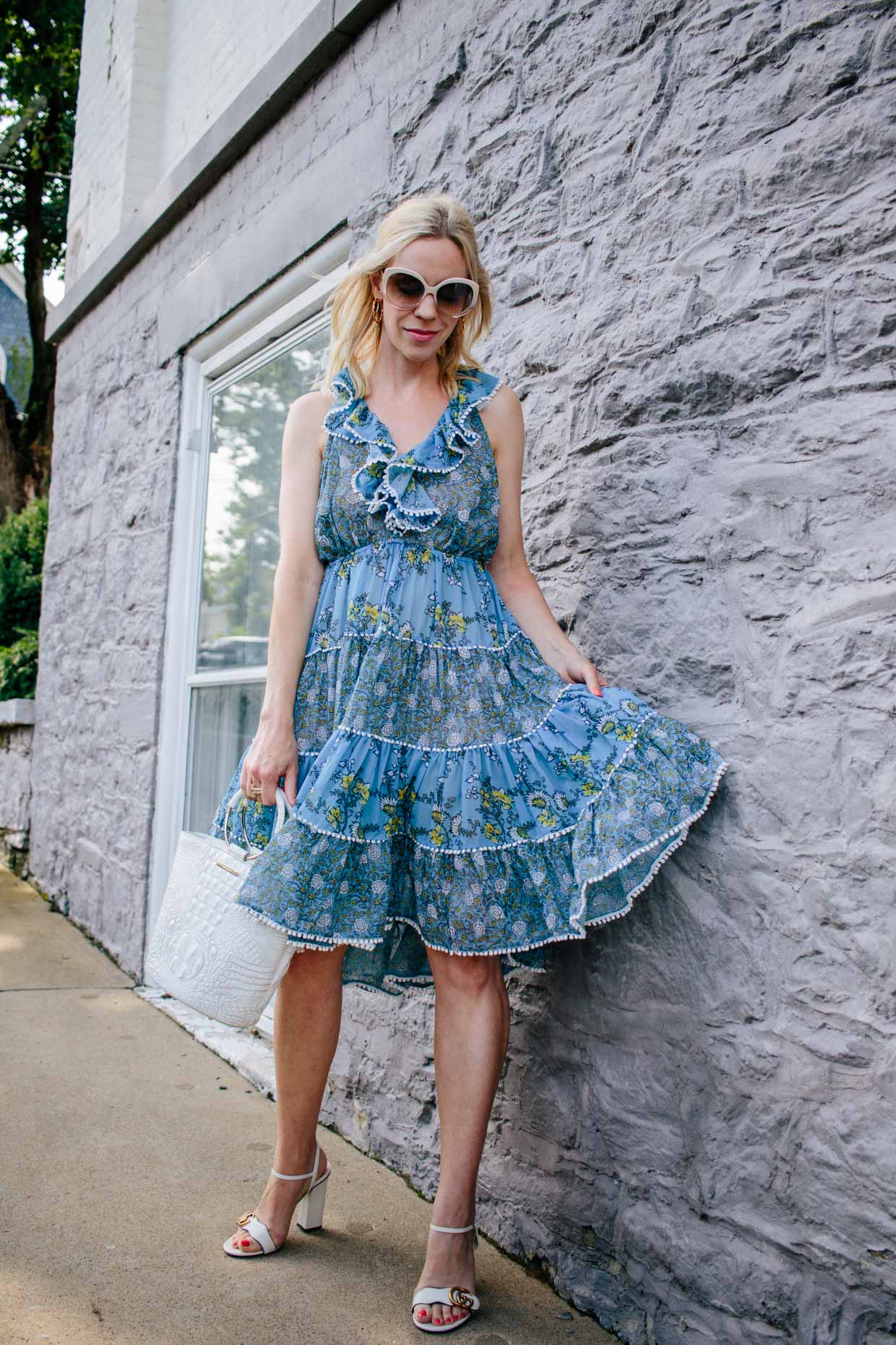 Seaside Style: Crochet cover-up, Gold wedges & Lilly Pulitzer tote } -  Meagan's Moda