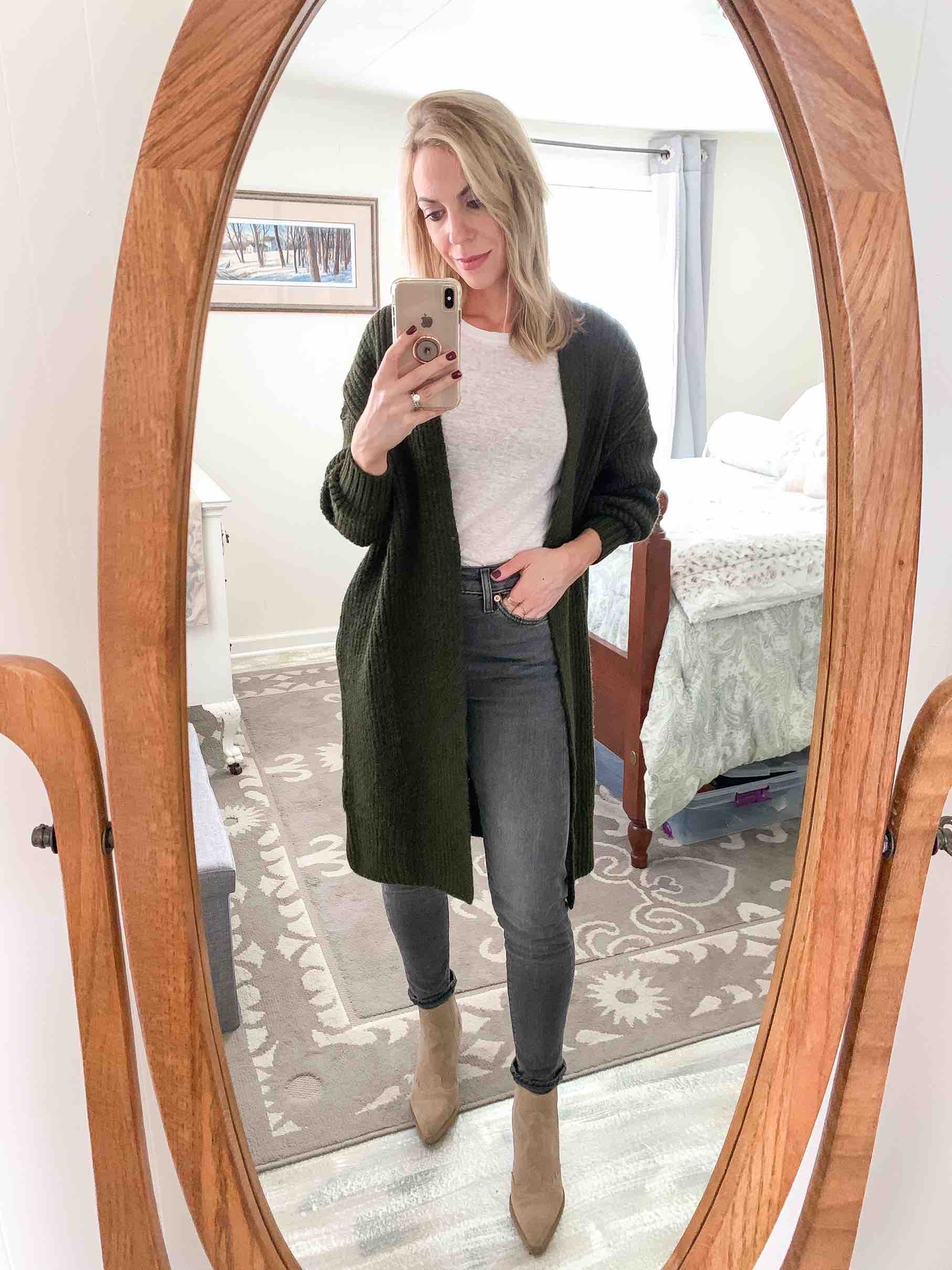 Topshop oversized cardigan Nordstrom 