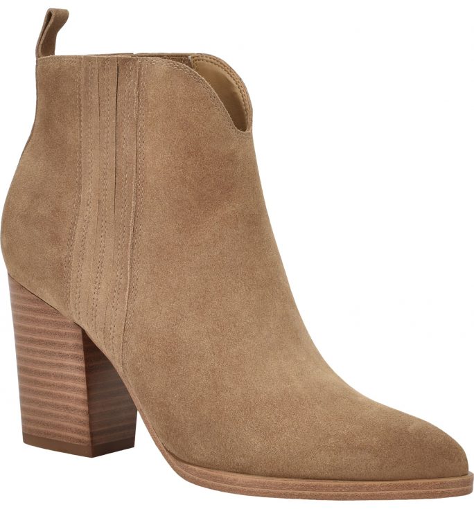marc fisher zubin western bootie