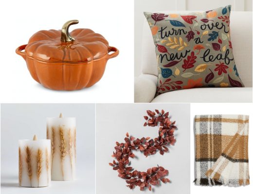 Meagan Brandon fashion blogger of Meagan's Moda shares cozy fall home decor ideas