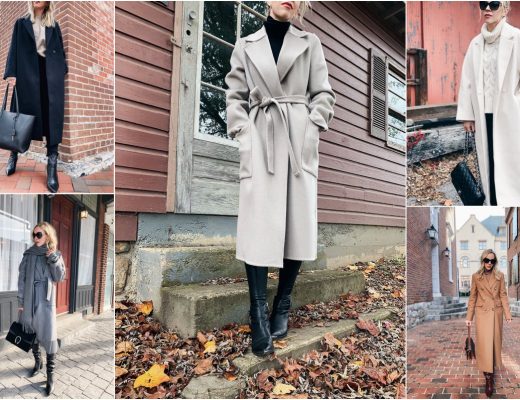 Meagan Brandon fashion blogger of Meagan's Moda shares chic and affordable winter coats from H&M and Mango