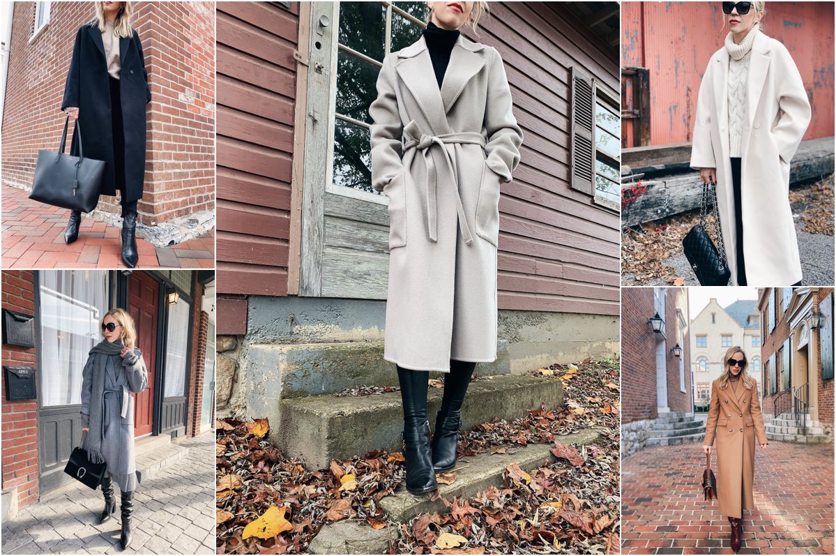 Meagan Brandon fashion blogger of Meagan's Moda shares chic and affordable winter coats from H&M and Mango