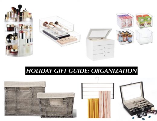 Meagan Brandon fashion blogger of Meagan's Moda shares holiday gift ideas for home organization