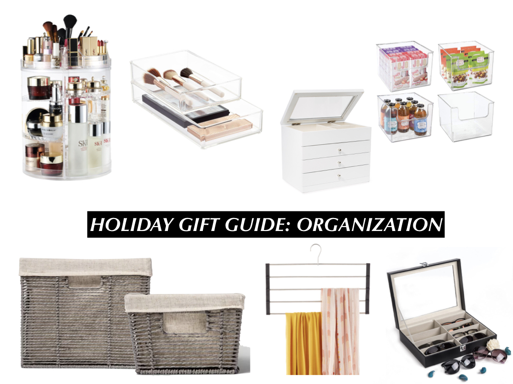 Meagan Brandon fashion blogger of Meagan's Moda shares holiday gift ideas for home organization