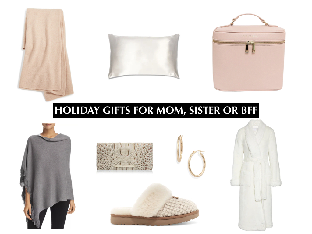 Meagan Brandon fashion blogger of Meagan's Moda shares gift guide for women, chic cozy gift ideas for mom sister or friend