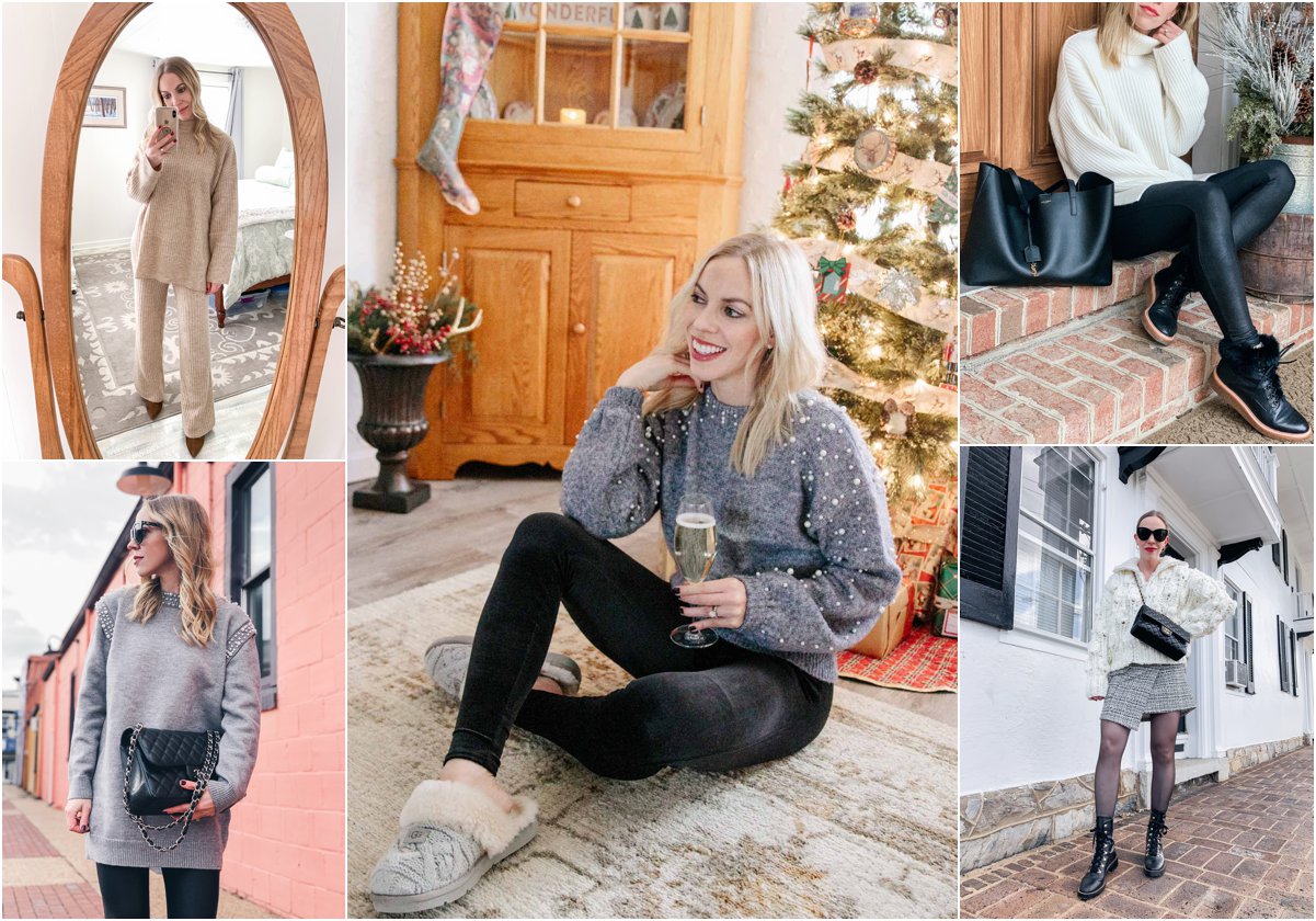 5 Cozy-Chic Outfits to Wear at Home on New Year's Eve - Meagan's Moda