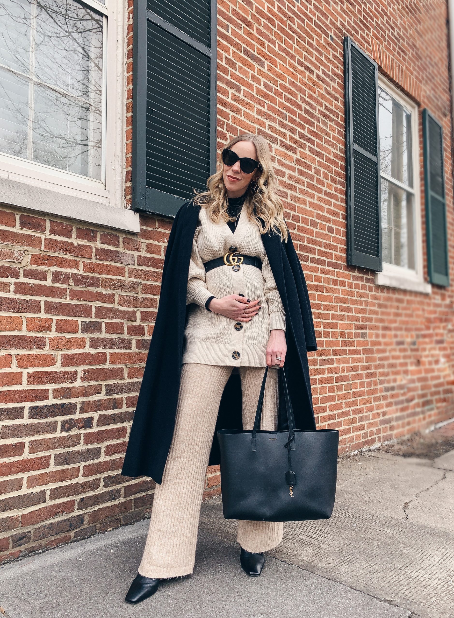 Gucci Belt Maternity Outfit Ideas for All Seasons - Meagan's Moda