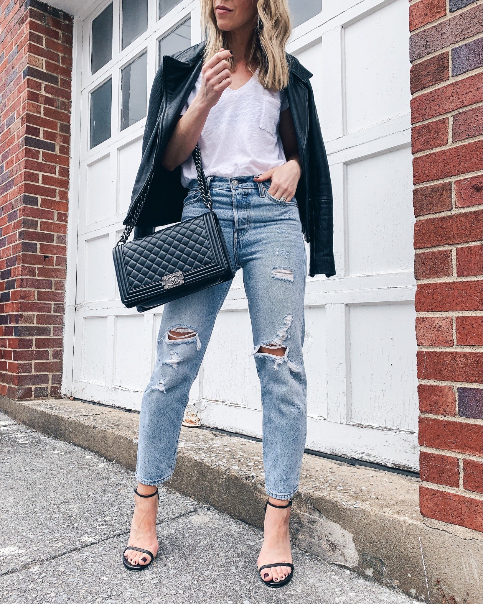 How to Style Straight Leg Jeans - Wishes & Reality