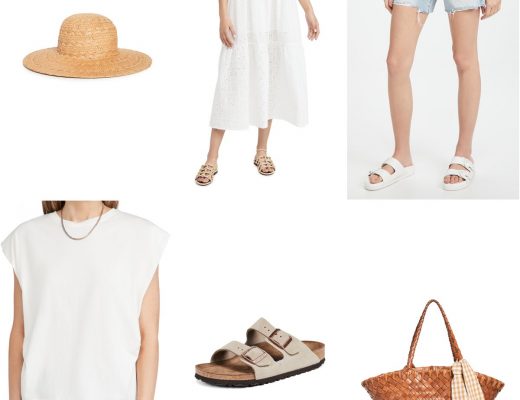 Shopbop summer style 2021, best shorts, sandals and accessories