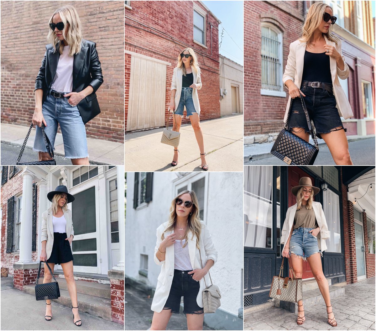 6 Ways to Wear a Blazer with Shorts - Meagan's Moda