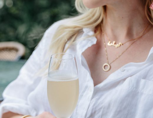 Meagan Brandon of Meagan's Moda showcases sentimental jewelry and how to layer gold necklaces