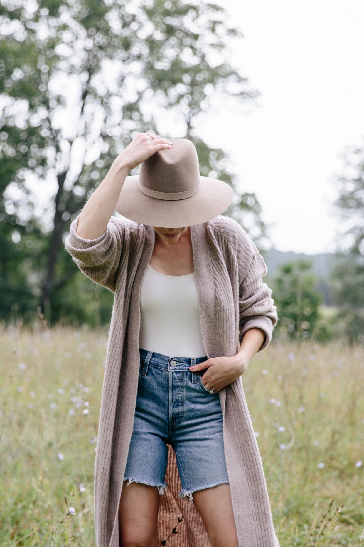 Meagan Brandon fashion blogger of Meagan's Moda wears Janessa Leone Harper  wool fedora with camel coat and Louis Vuitton Dauphine bag - Meagan's Moda