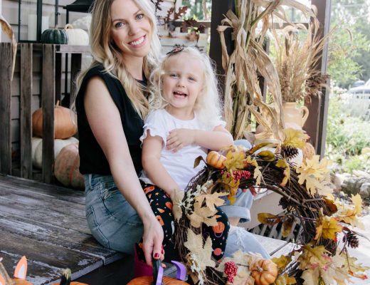 Meagan Brandon of Meagan's Moda shares Walmart Halloween and fall craft ideas to make with kids