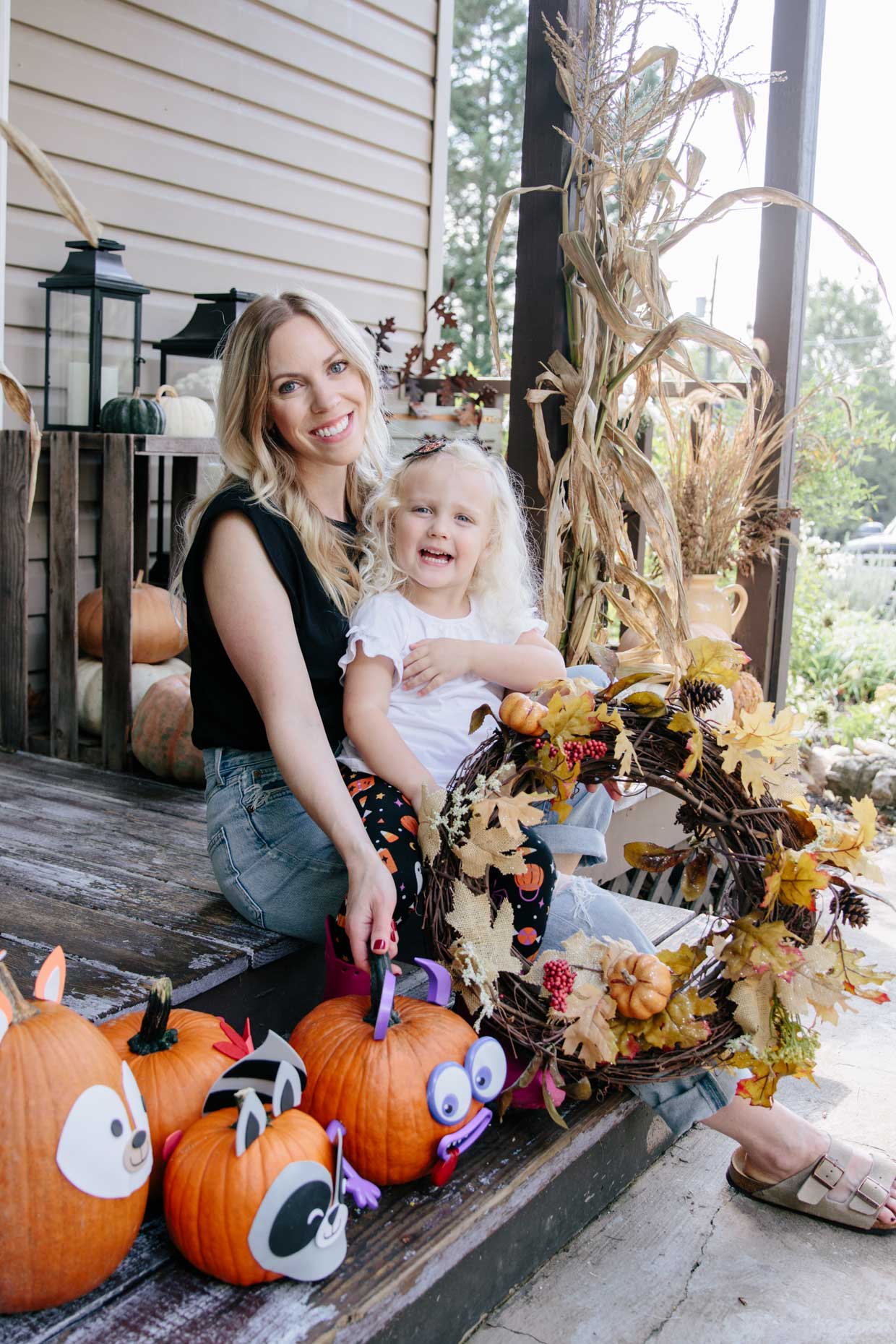 Meagan Brandon of Meagan's Moda shares Walmart Halloween and fall craft ideas to make with kids