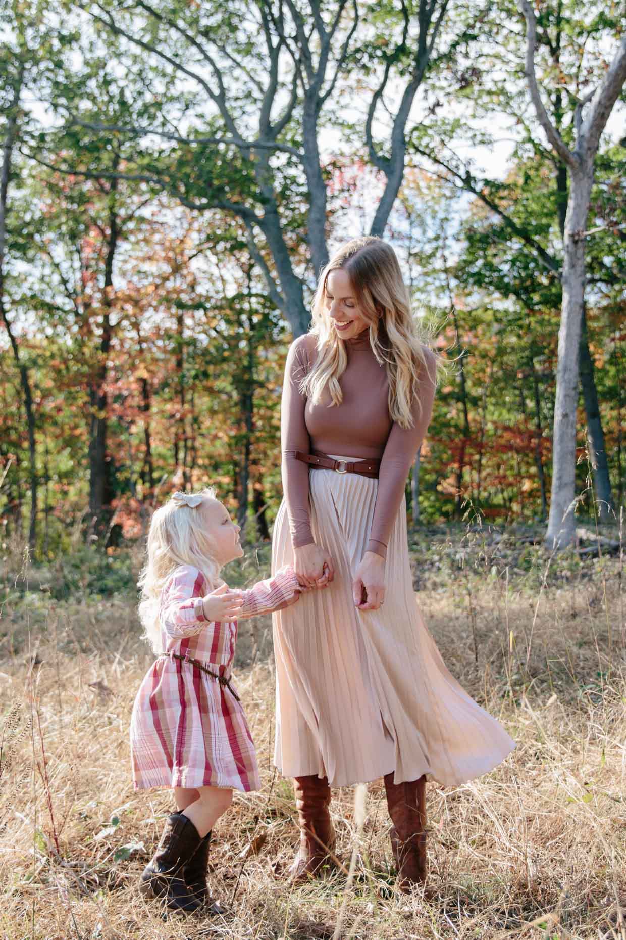 mommy and me fall dresses