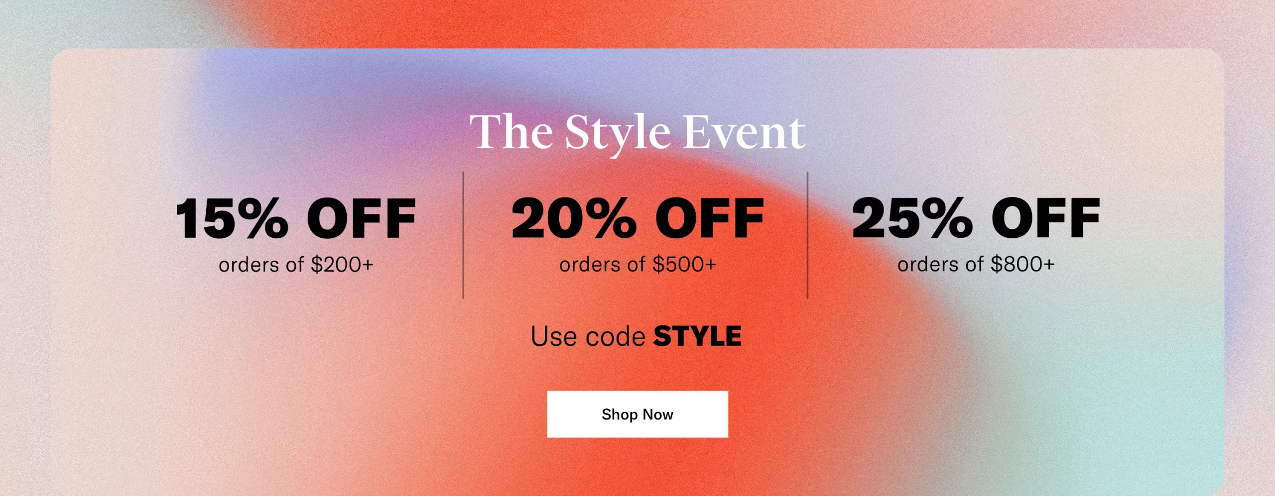 Shopbop Style Event fall sale 2021