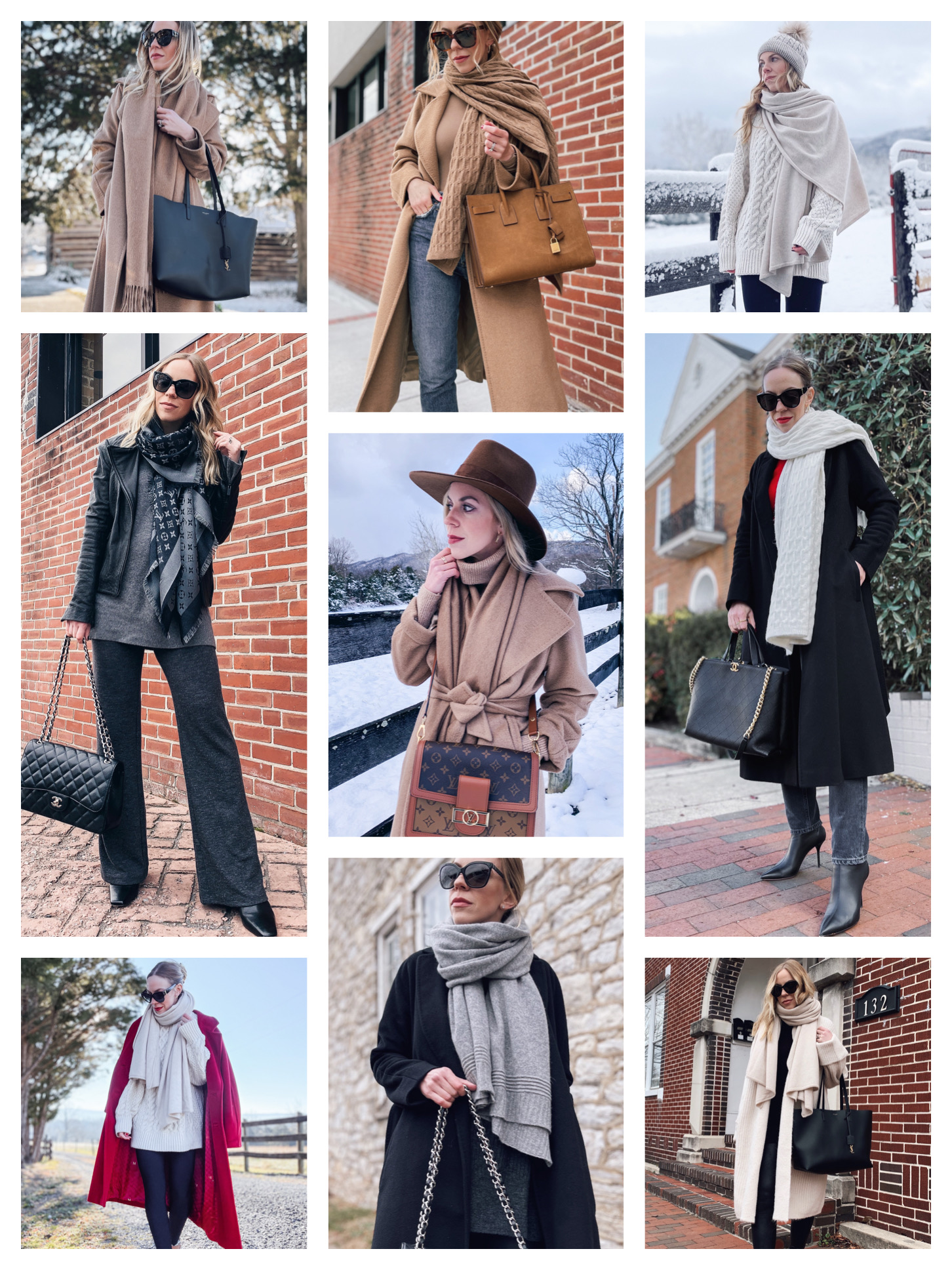 9 Chic Ways to Wear an Oversized Scarf this Winter - Meagan's Moda