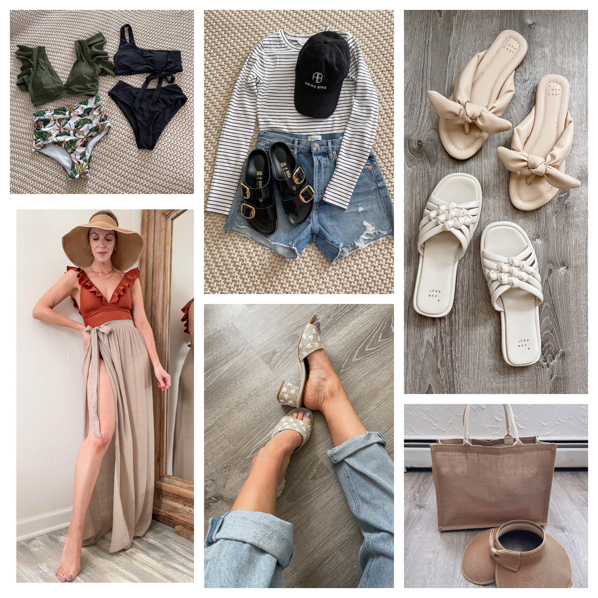 Meagan Brandon of Meagan's Moda shares Amazon vacation travel finds, swimwear, Target shoes, 2022 summer trends