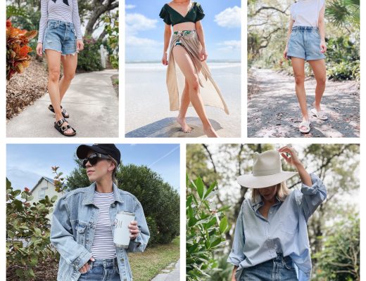 Meagan Brandon of Meagan's Moda shares what to wear and pack for spring break in Florida, vacation style outfits