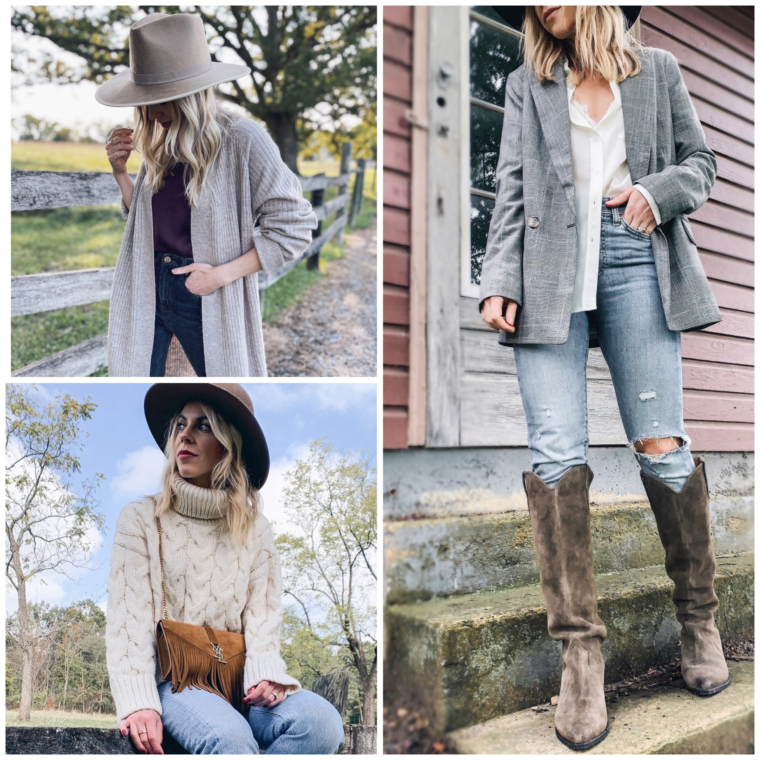 Meagan's Moda how to wear western in subtle ways, western chic style